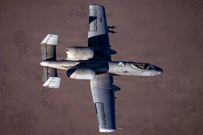 미 공군 A-10 선더볼트 II 공격기의 모습. AFP연합뉴스