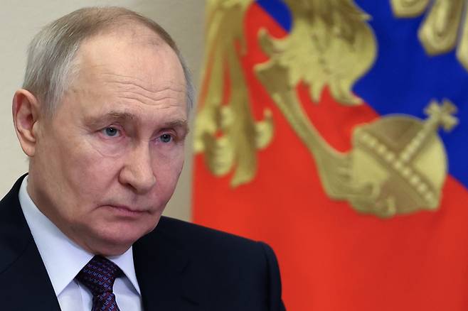 블라디미르 푸틴 러시아 대통령. [AP연합뉴스]