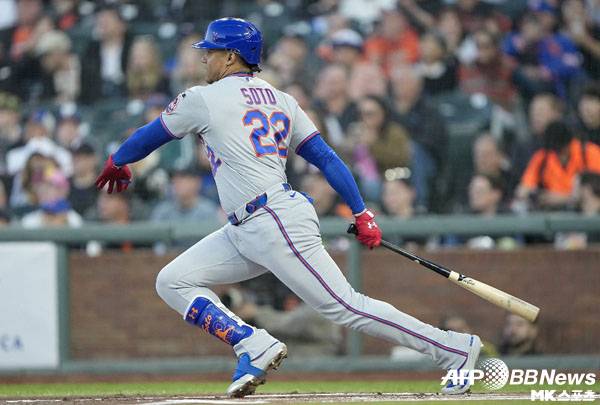 후안 소토는 전날 경기 도중 종아리 부상으로 교체됐다. 사진(美 샌프란시스코)=ⓒAFPBBNews = News1