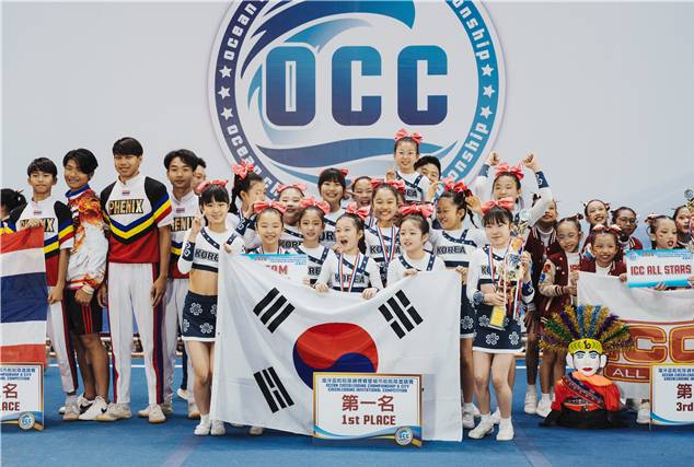 대한민국 치어리딩 대표팀이 대만 가오슝에서 열린 2026 오션 치어리딩 챔피언십(OCC) 국제 치어리딩 대회에서 출전한 전 종목에 입상했다. /사진=한국치어리딩협회