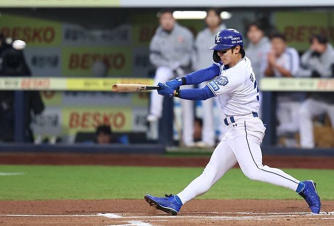 ▲ 김성윤 ⓒ삼성 라이온즈