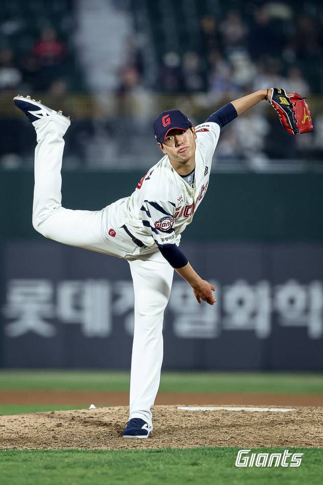 ▲ 신동건 ⓒ롯데 자이언츠