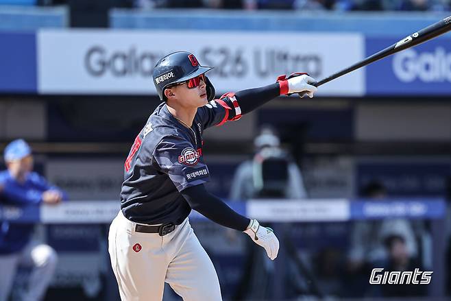 ▲ 윤동희 ⓒ롯데 자이언츠