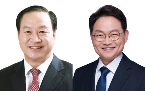 ◇(사진 왼쪽부터) 한기호 의원. 허영 의원.