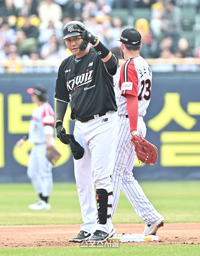 KT 장성우. 박진업 기자 upandup@sportsseoul.com