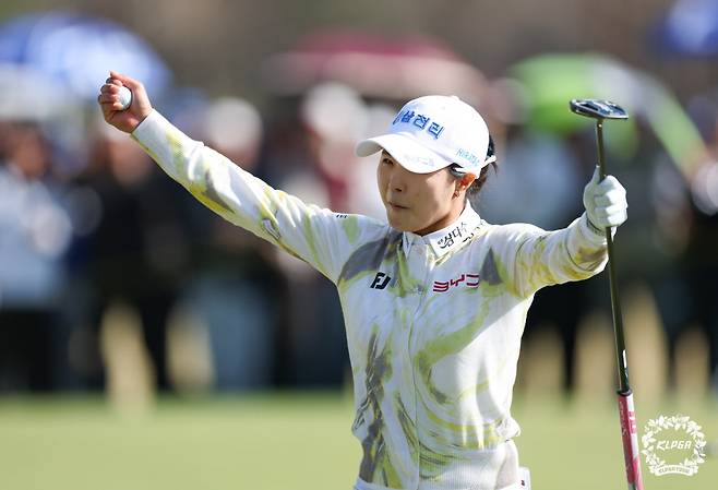 고지원 더시에나오픈2026 FR 우승 확정후 환호