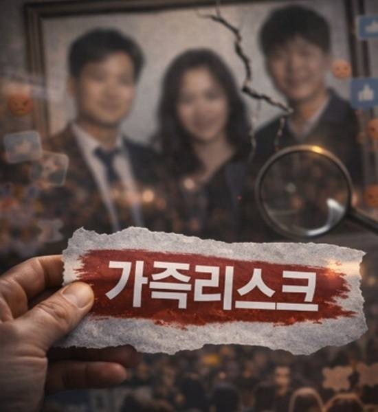 연예인의 이름은 개인의 것이지만, 그 무게는 종종 가족 전체가 함께 짊어지곤 한다. 때론 단순한 가족사(家族事)를 넘어 '연예인 가족 리스크'라는 사회적 이슈로 번진다. /AI 이미지