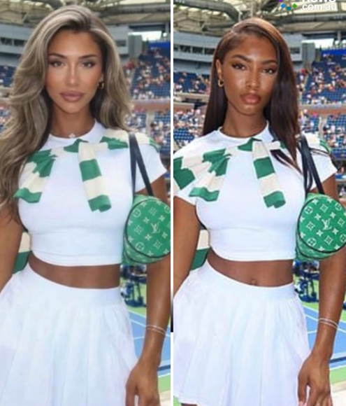 인공지능(AI)을 이용해 타인의 신체 사진에 자신의 얼굴을 합성한 게시물을 올린 유명 인플루언서가 거센 비난을 받고 있다. 사진 왼쪽은 로렌 블레이크 볼티어, 오른쪽은 피해자인 콘텐츠 크리에이터 타티아나 엘리자베스. SNS