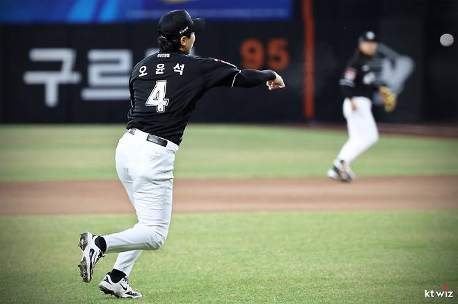3루수 오윤석. KT 제공