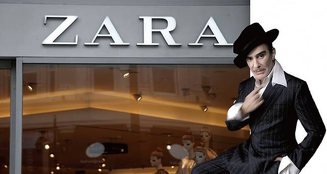 자라(왼쪽)  / 연합뉴스
존 갈리아노 / 자라