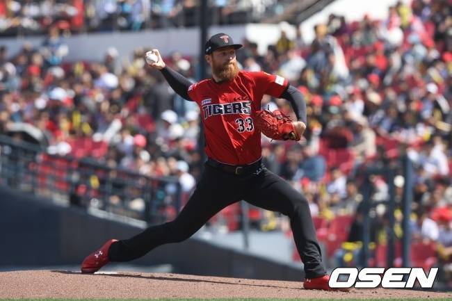 KIA 아담 올러./KIA 타이거즈 제공