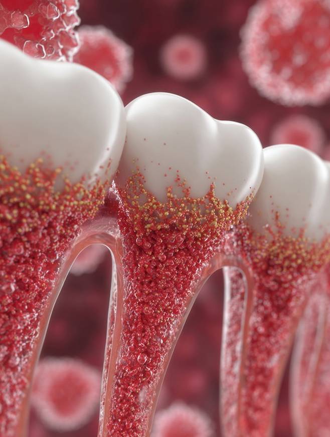 피 나는 잇몸은 ‘피해야 할 신호’가 아닌 이미 진행된 질환의 징후다. 게티이미지