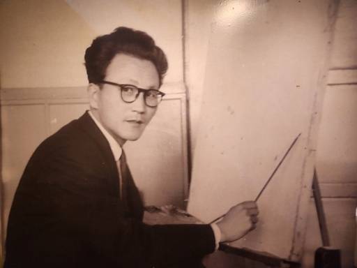 김상유 작가의 젊은 시절 모습.&nbsp;뉴시스