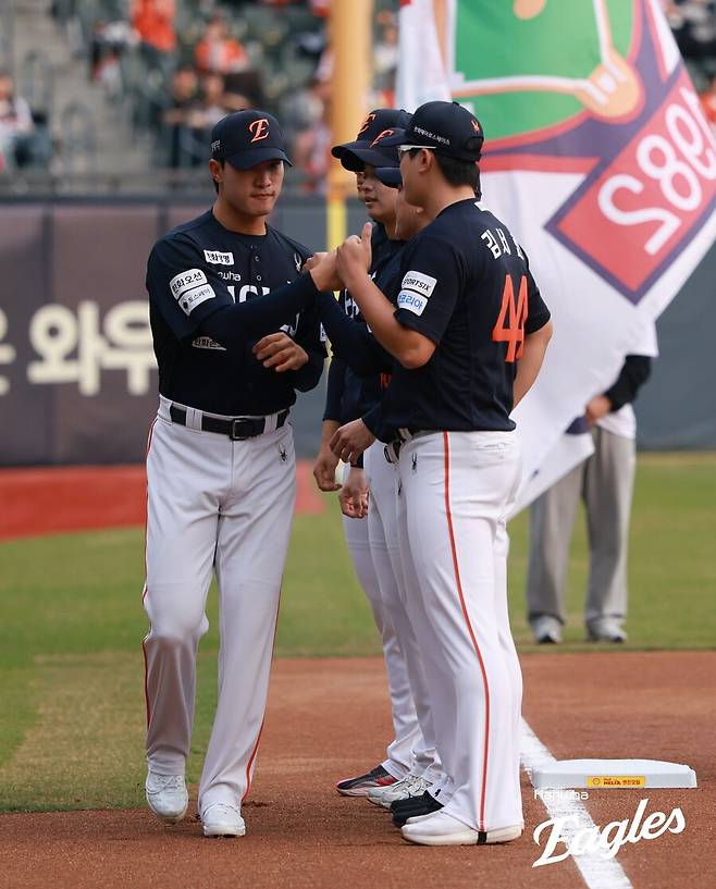 ▲ 김도빈 ⓒ한화 이글스