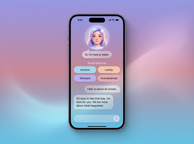 AI는 기존 관계가 제공하지 못했던 안정성을 제공한다. 갈등이 없고, 예측 가능하며, 사용자의 기대에 맞춰 반응한다. 인간 관계에서 요구되는 감정 노동이 거의 발생하지 않는 구조다. (이미지=젠스파크로 생성)