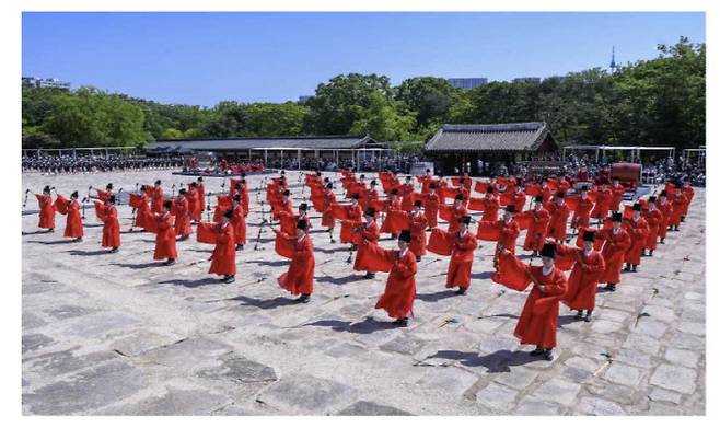 종묘대제 진행 모습 (사진=국가유산청)