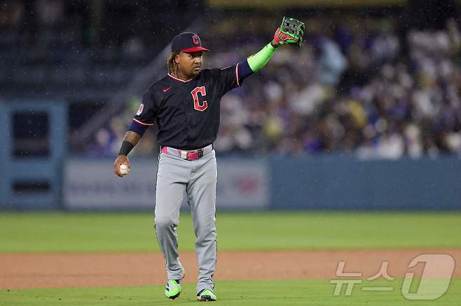 MLB 클리블랜드 호세 라미레스.ⓒ AFP=뉴스1