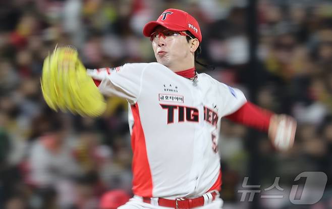 KIA 타이거즈 양현종. ⓒ 뉴스1 김도우 기자