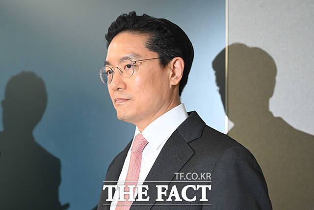 삼천당제약은 최근 불거진 경구용 세마글루타이드 논란을 두고 미국 식품의약국(FDA)과의 사전 미팅(PRE-ANDA)을 공식 승인 받았다고 7일 밝혔다. 사진은 전인석 삼천당제약 대표. /박헌우 기자