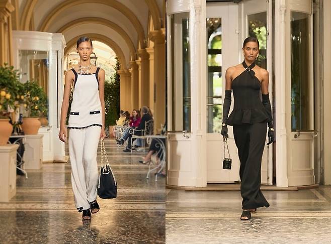 샤넬 2025/2026 크루즈 컬렉션 룩. Copyright CHANEL