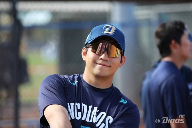 6일 퓨처스 삼성전에서 역전 결승 만루포를 작렬시킨 오영수. 사진=NC 제공