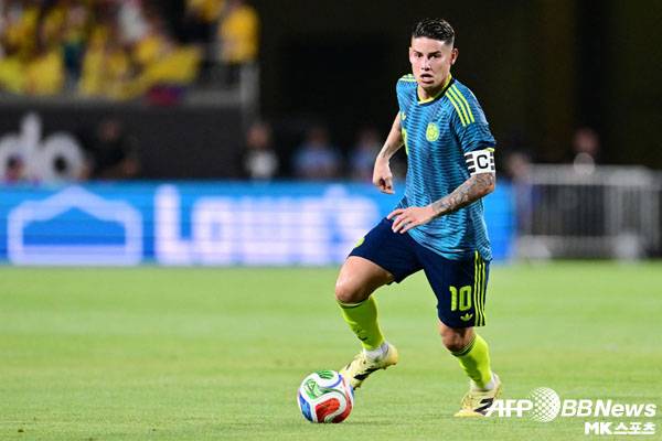 하메스 로드리게스는 현재 소속팀에 복귀했다. 사진=ⓒAFPBBNews = News1