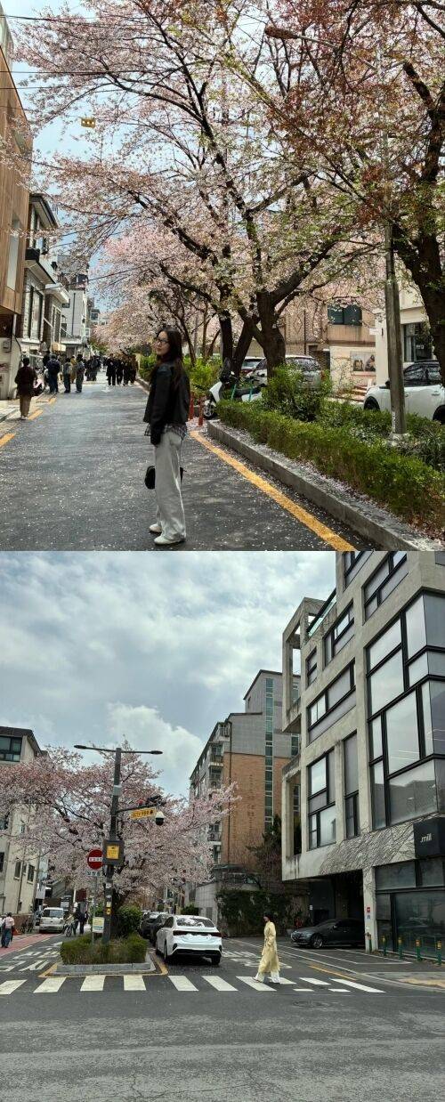 그룹 핑클 멤버 성유리와 이진이 여전한 우정을 드러냈다. / 이진 소셜미디어