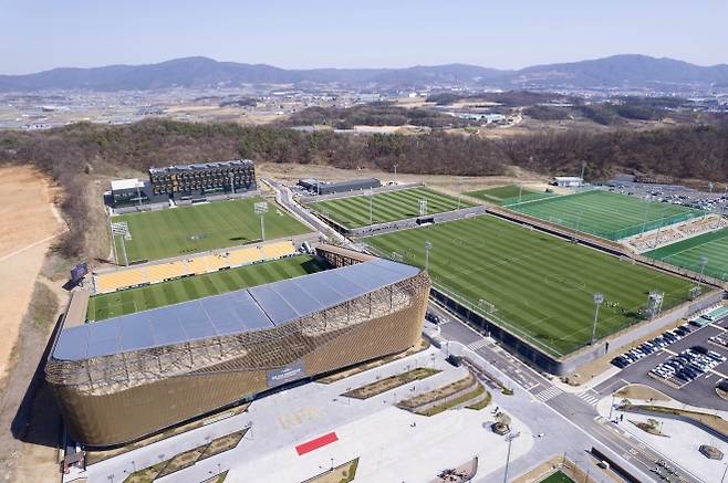천안 코리아 풋볼 파크 전경. 시 제공