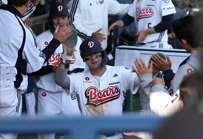 ▲ 두산 반격의 돌격 대장으로서 기대를 모으고 있는 박찬호 ⓒ두산베어스