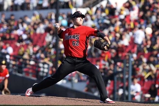 ▲ 마무리의 책임감을 되새기며 시즌을 출발한 정해영 ⓒKIA타이거즈