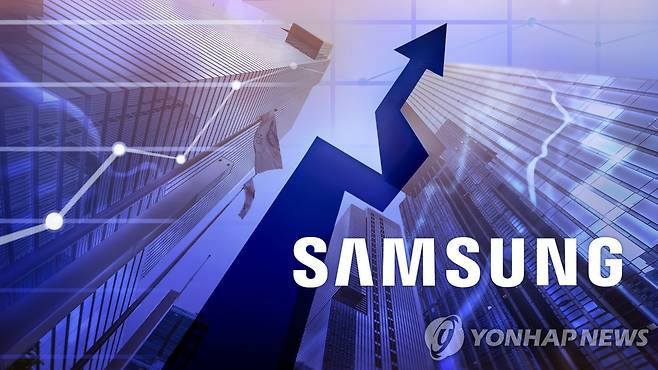 삼성전자 실적 상승 (PG) [양온하 제작] 사진합성·일러스트