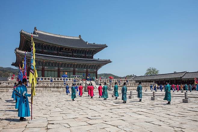 지난해 '경복궁 시간여행' 행사 모습  [국가유산청 제공. 재판매 및 DB 금지]