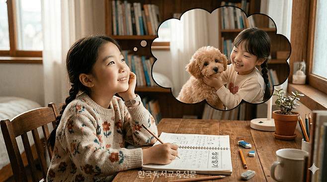 [글쓰기 레시피 6] 글이 짧은 아이, 할 말이 없는 게 아닙니다. 사진=생성형AI이미지