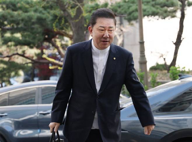 김병기 무소속 의원 6차 소환조사(사진=연합뉴스)