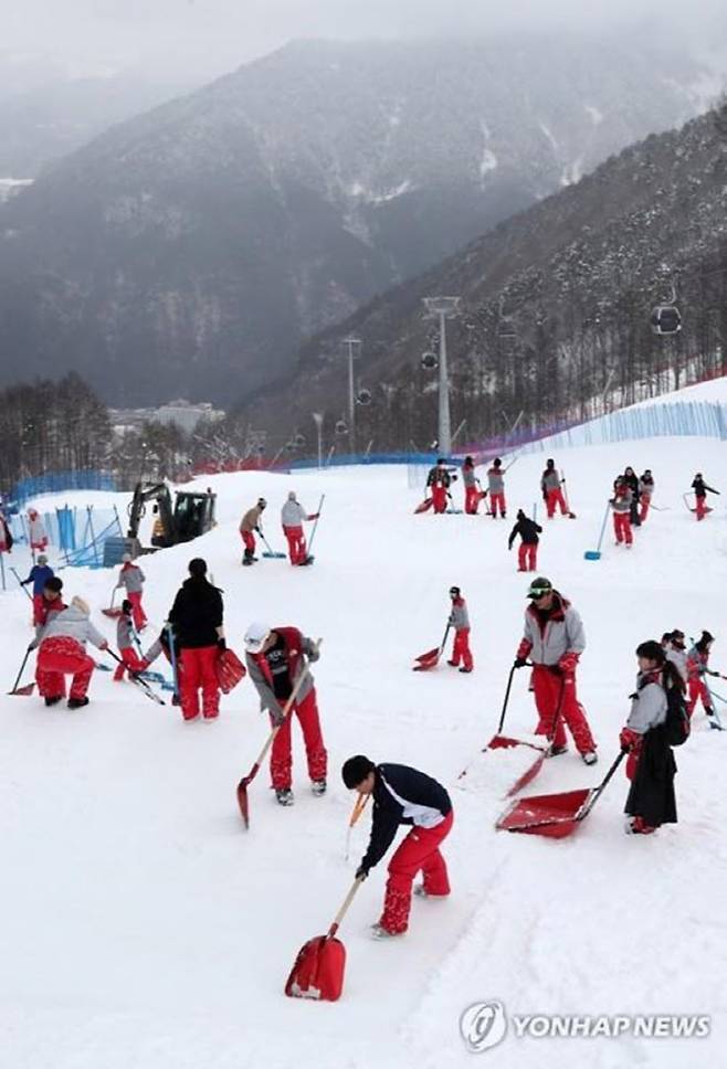 정선 알파인경기장. 사진=연합뉴