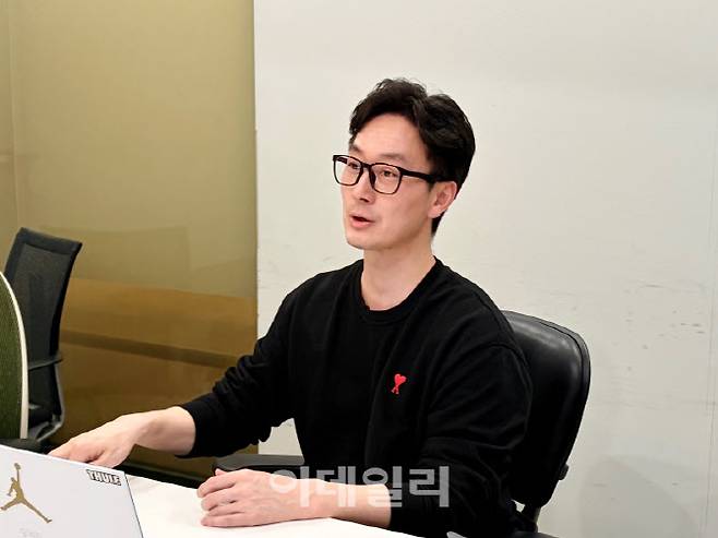 임창열 SK플래닛 기프티콘사업팀 팀장이 이데일리와 인터뷰에서 사업 소개를 하고 있다(사진=SK플래닛)