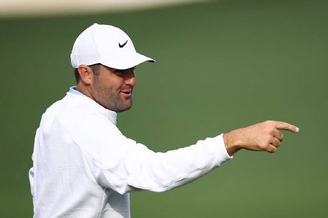 스코티 셰플러는 베팅 업체가 뽑은 우승 후보 1순위다. (사진=AFPBBNews)