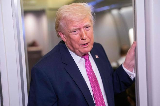 도널드 트럼프 미국 대통령 /AFP연합뉴스