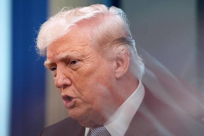 도널드 트럼프 미국 대통령. 워싱턴=AP/뉴시스