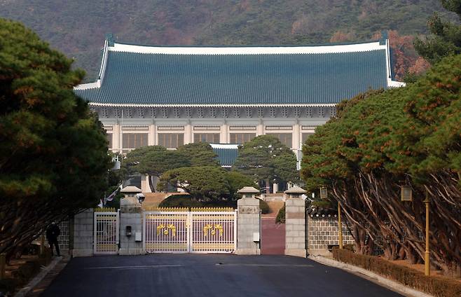 서울 종로구 청와대 전경. 뉴시스