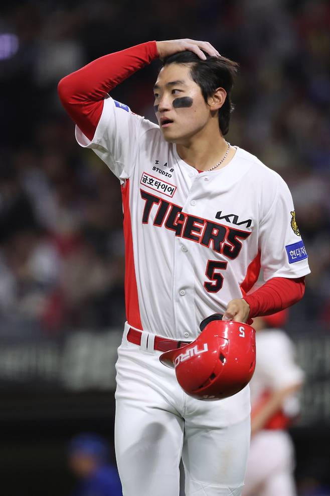 8일 광주 삼성전에 4번 타자로 선발 출전하는 김도영. KIA 제공