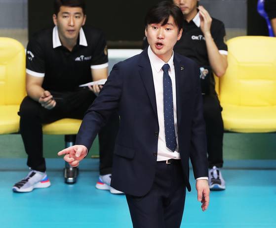 한국전력 사령탑으로 선임된 석진욱 감독. 연합뉴스