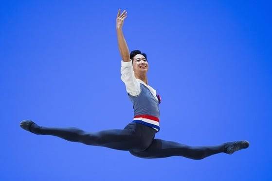 '프리 드 로잔' 우승 당시 박윤재. 마포문화재단, 아트앤아티스트 제공