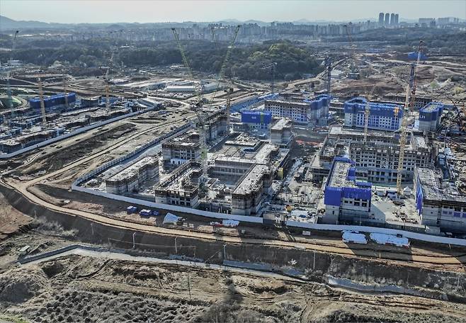 경기 남양주왕숙2지구와 고양창릉, 인천계양 등 수도권 3기 신도시 등에서 이달 3647가구가 공공분양 물량으로 나온다. 공사가 진행 중인 고양창릉 A4,S5 공공분양 단지 모습. 임형택 기자