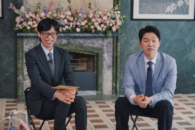 [서울=뉴시스] 유재석, 박민철 변호사. (사진 = tvN '유퀴즈' 제공) 2026.04.08 photo@newsis.com *재판매 및 DB 금지