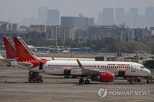 에어 인디아 여객기 [EPA/연합뉴스]