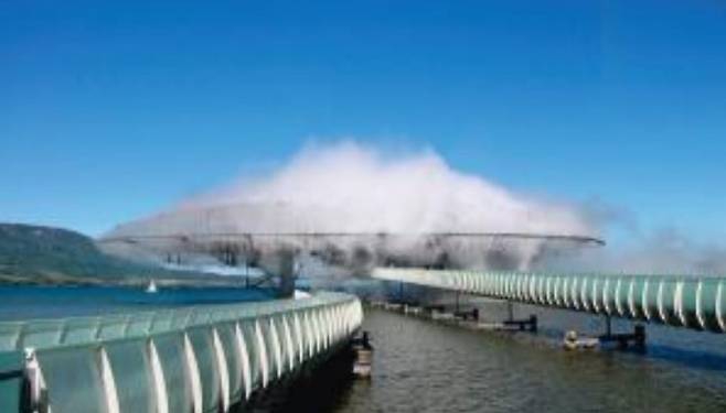 2002년 스위스 엑스포에 출품된 ‘블러 빌딩(Blur Building) 출처: 딜러 스코피디오 & 렌프로