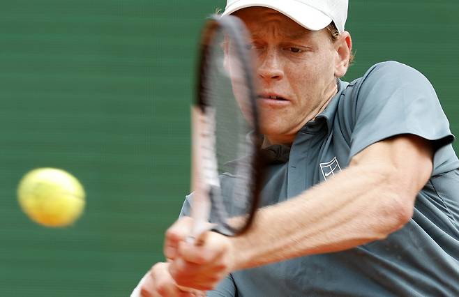 얀니크 신네르. 몬테카를로 | EPA연합뉴스