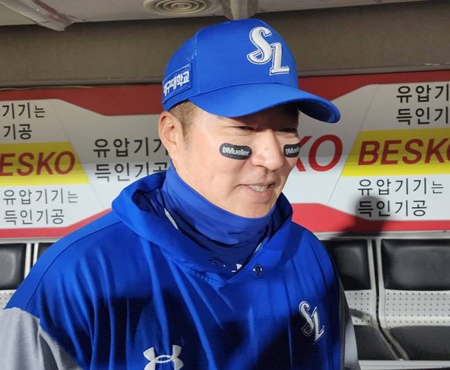 7일 경기를 마친 최형우. /사진=박수진 기자