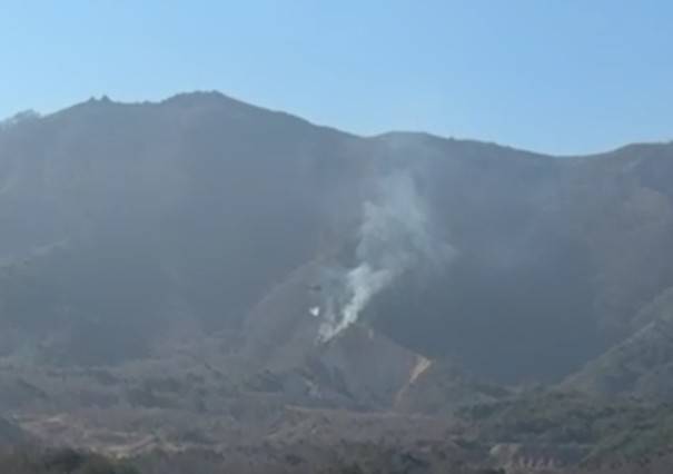 양구 군 사격장 화재 현장 [강원특별자치도소방본부 제공. 재판매 및 DB 금지]